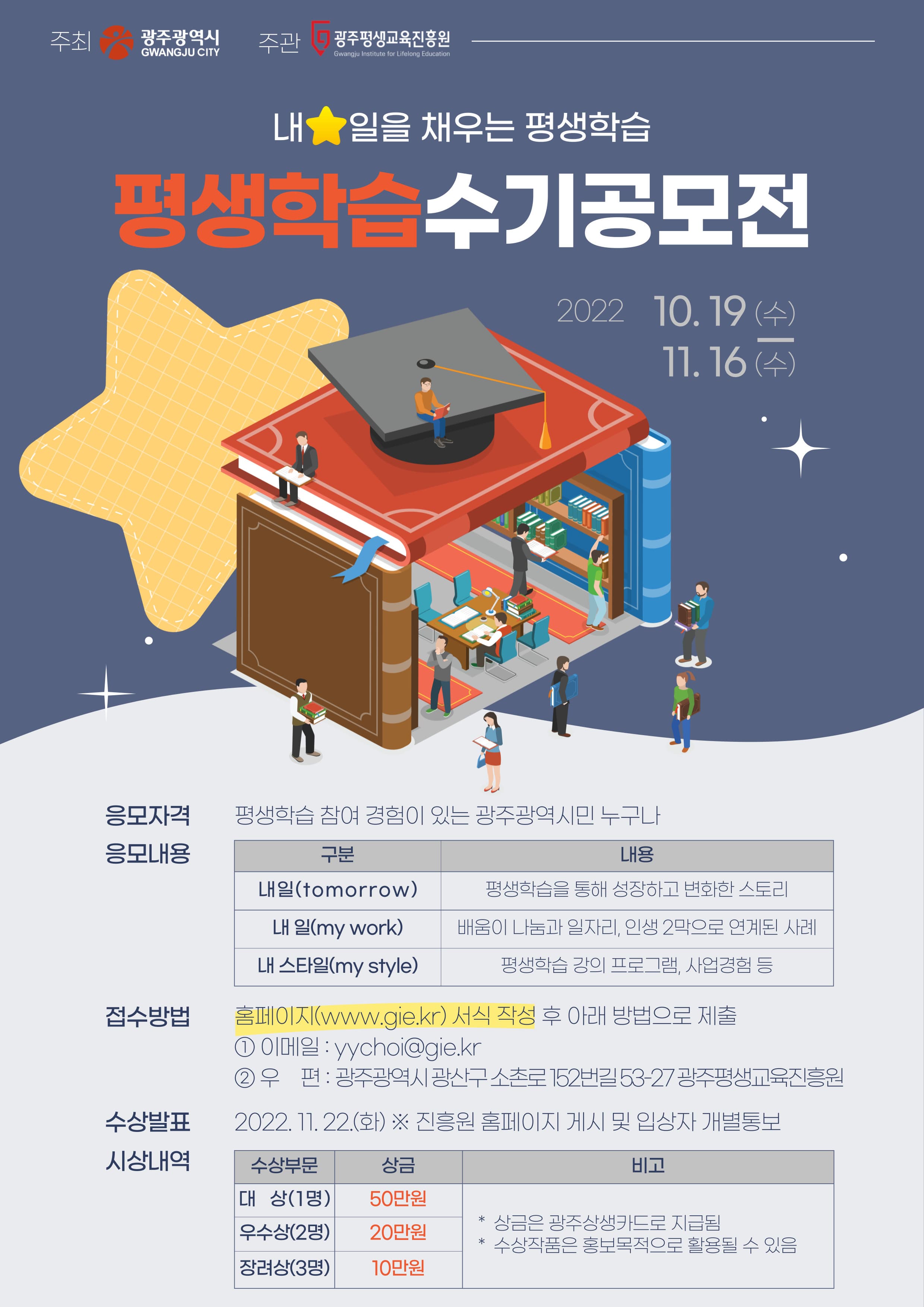 2022년 광주광역시 평생학습 수기 공모전